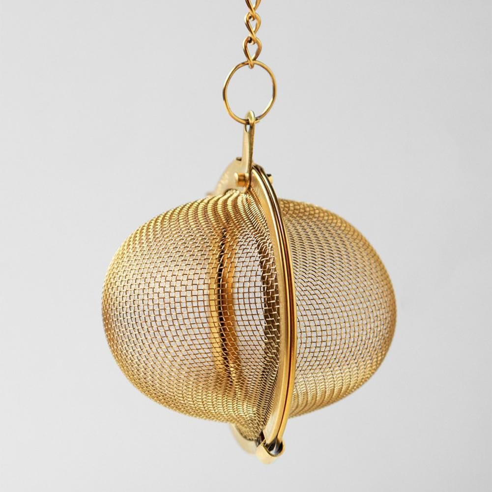 Tiger Eye Crystal Tea Ball Infuser