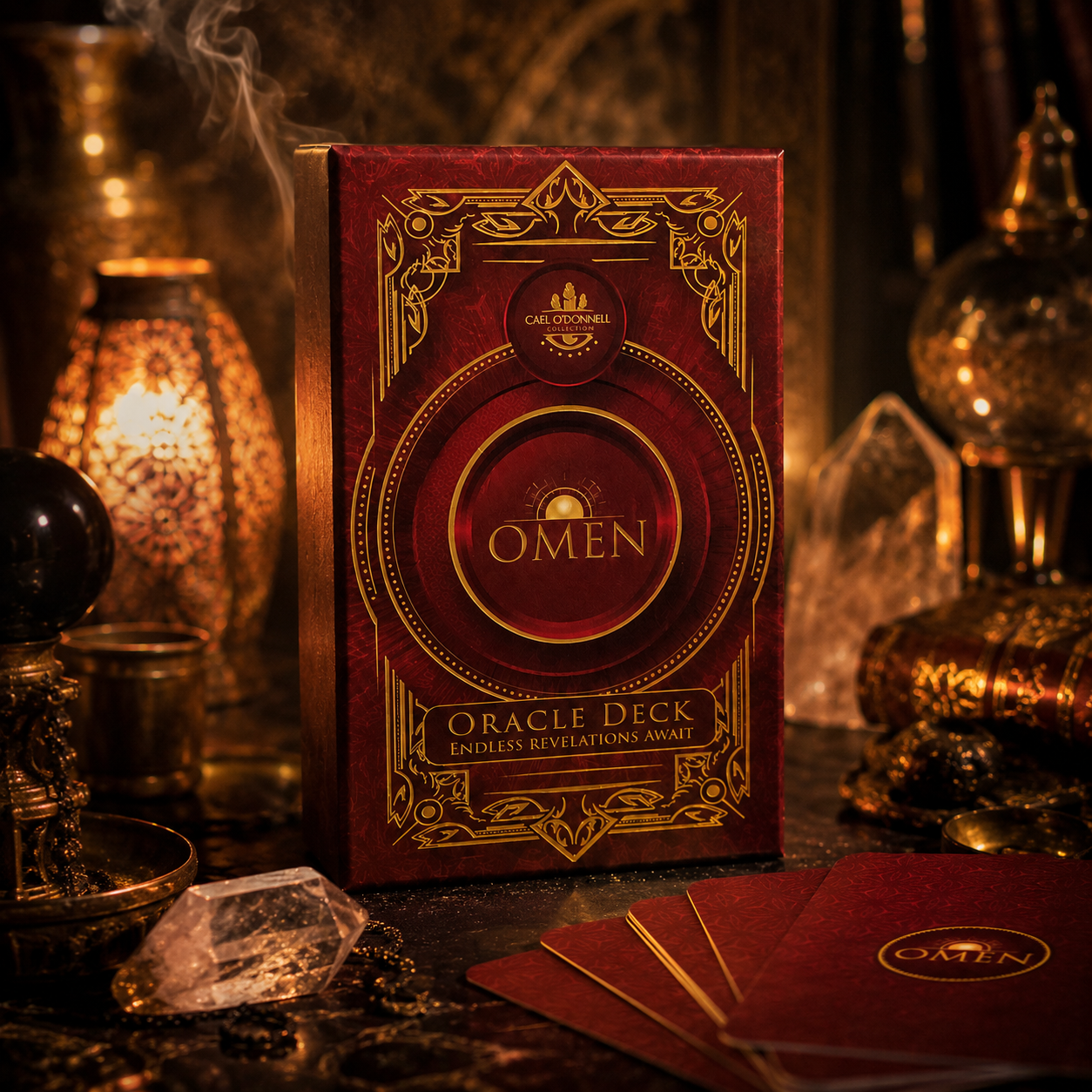 OMEN Power Bundle: Oracle Deck & Luck Tea