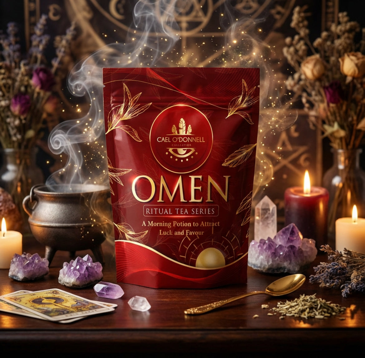 OMEN Power Bundle: Oracle Deck & Luck Tea